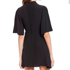 Free People Black Mini Dress